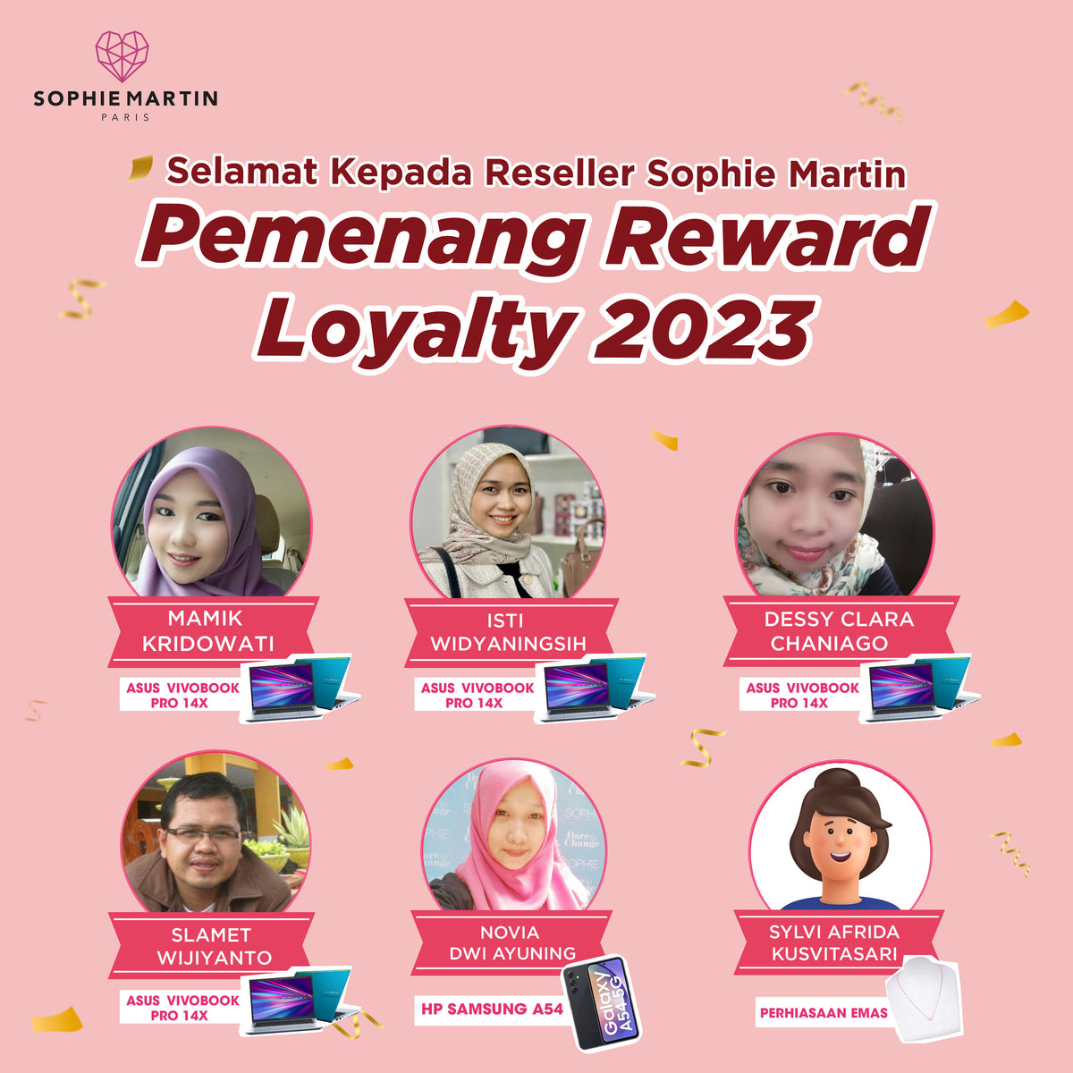 pemenang-reward-loyalty-2023-sophie-martin